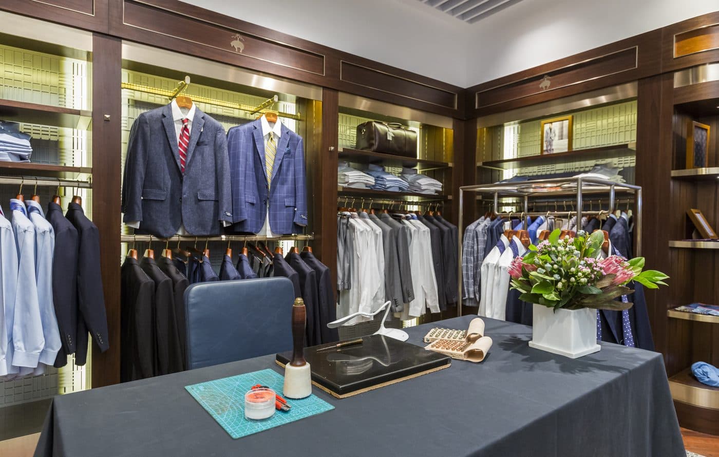 Brooks Brothers店內展示
