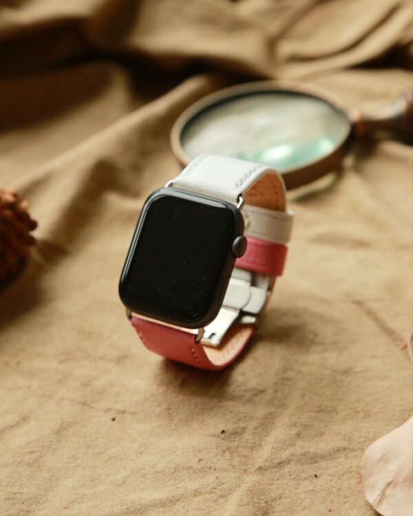 Apple Watch 手錶錶帶, 蝴蝶扣, 自由拼色, 刻字服務, 客製化禮物 - Image 4