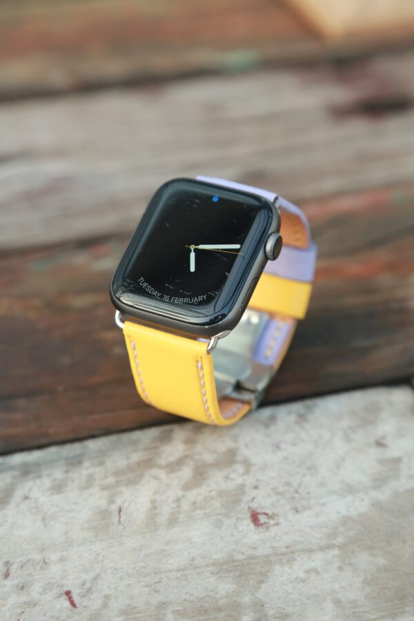 Apple Watch 手錶錶帶, 蝴蝶扣, 自由拼色, 刻字服務, 客製化禮物 - Image 17