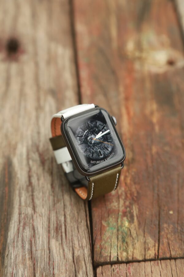 Apple Watch 手錶錶帶, 蝴蝶扣, 自由拼色, 刻字服務, 客製化禮物 - Image 19