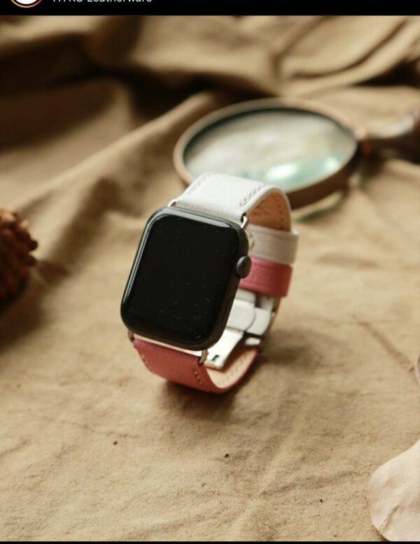 Apple Watch 手錶錶帶, 蝴蝶扣, 自由拼色, 刻字服務, 客製化禮物 - Image 24