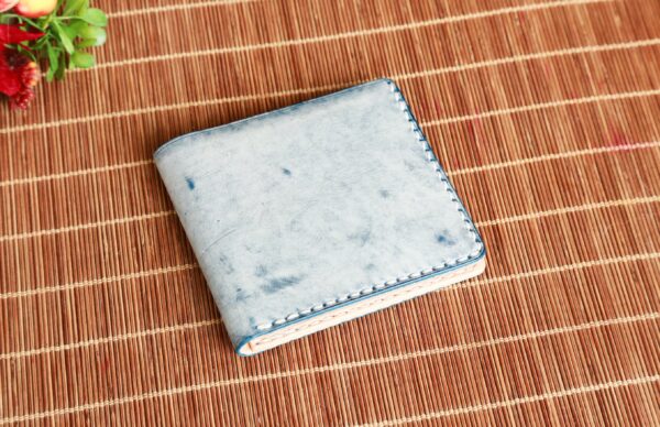材料包 / 完成品 拼皮個性錢包, 刻字服務, 客製化禮物 - Image 16