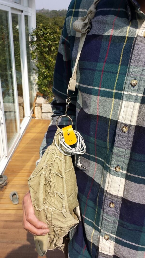 手造皮製捲線器, 耳機線, 電線收納, 捆綁帶, 刻字服務, 客製化禮 - Image 13